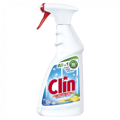 Clin čistící sprej na okna Citrus 500ml