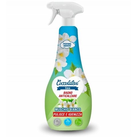 COCCOLATEVI BAGNO ANTICALCARE MUSCHIO BIANCO, Odstraňovač vodního kamene 750 ml