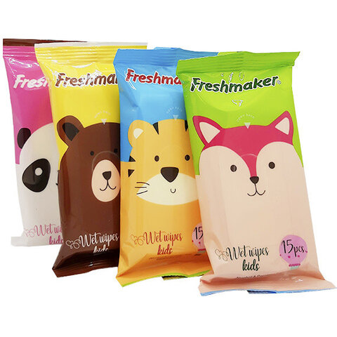 Freshmaker vlhčené ubrousky pro děti 15 ks