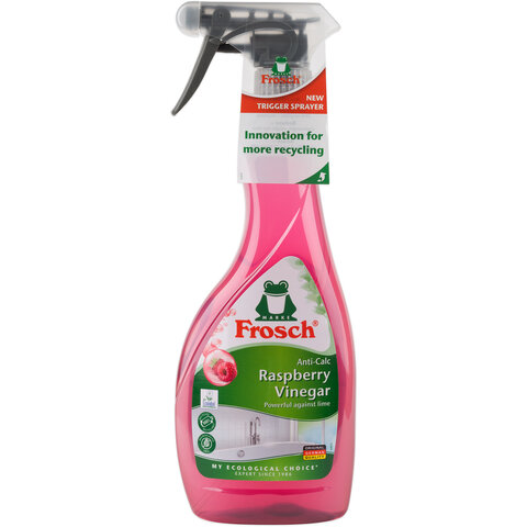 FROSCH čistič vodního kamene s malinovým octem 500 ml