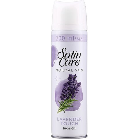 Gillette Satin Care dámský gel na holení lavender touch 200 ml