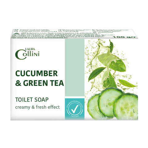 Laura Collini okurka a zelený čaj Laura Collini okurka a zelený čaj