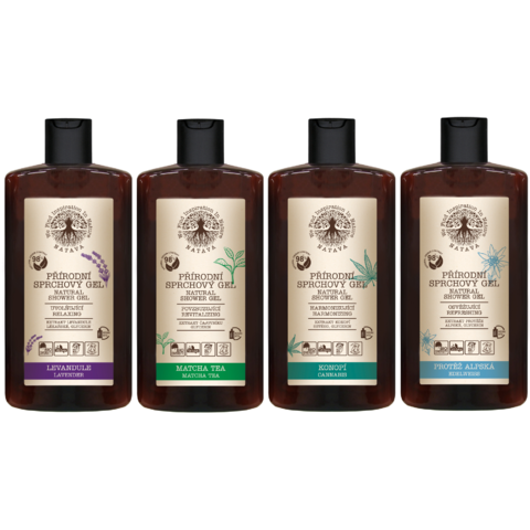 NATAVA Přírodní sprchový gel 250 ml