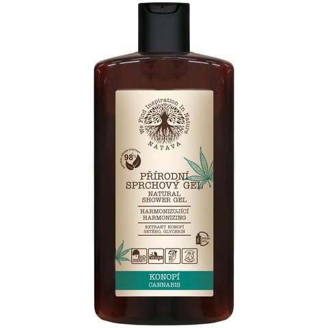 NATAVA Přírodní sprchový gel 250 ml