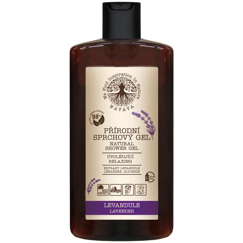 NATAVA Přírodní sprchový gel 250 ml