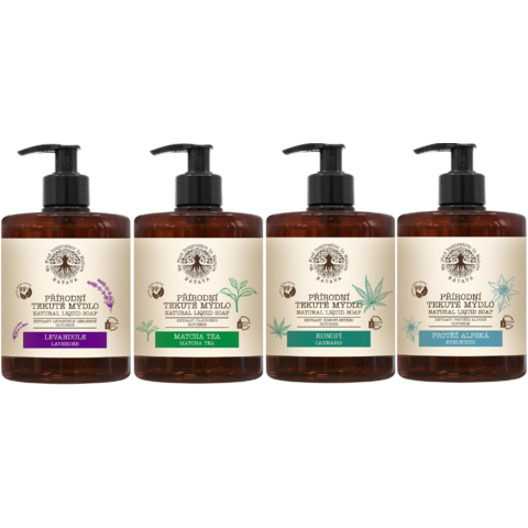 NATAVA Přírodní tekuté mýdlo 500 ml