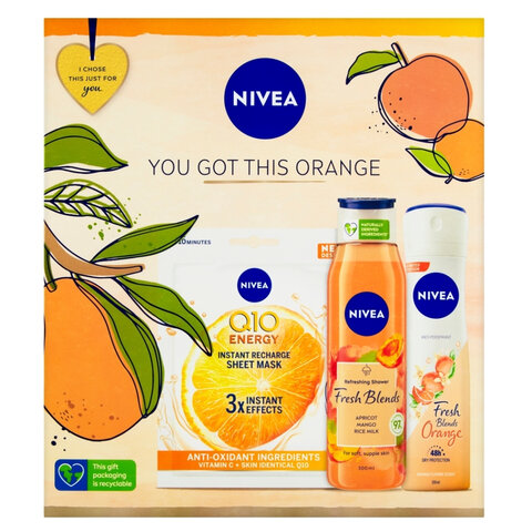 NIVEA dárková sada orange