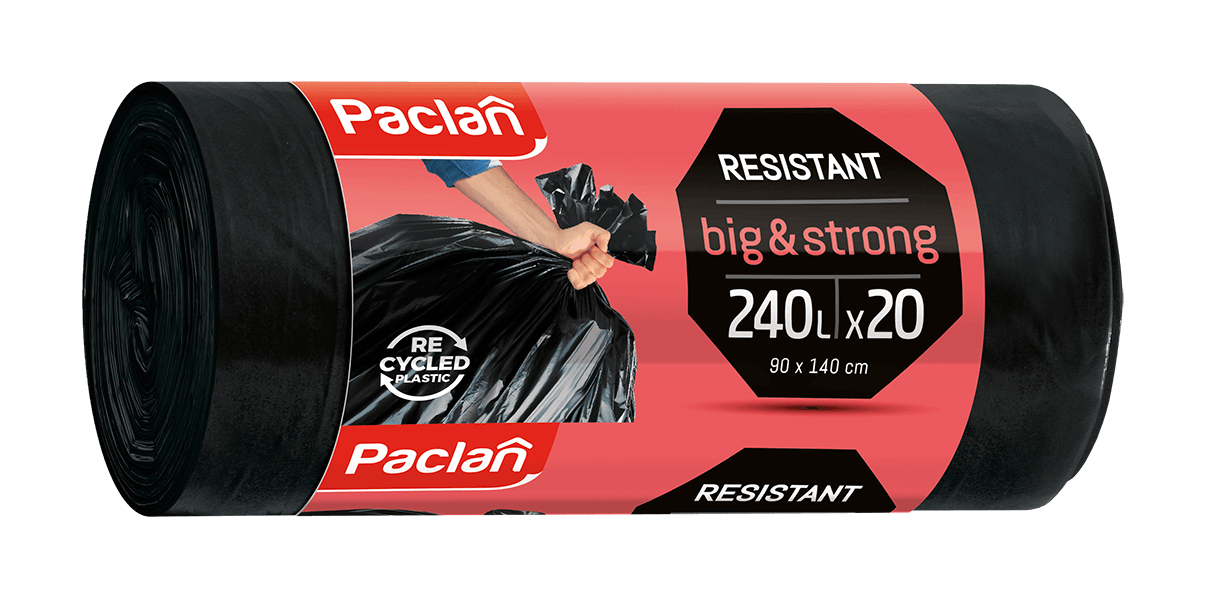 PACLAN Pytle na odpad 240 L, 20 ks/role
