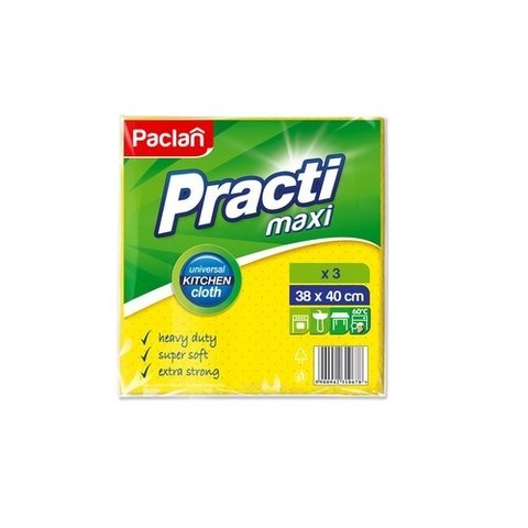 PACLAN Univerzální kuchyňská utěrka MAXI Super soft 3 ks