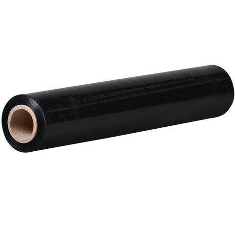Ruční stretch fólie 500 mm, 23 mikronů, černá Ruční stretch fólie 500 mm, 23 mikronů, černá