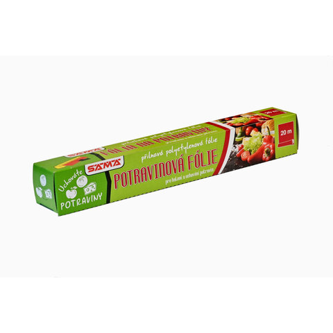 SAMA potravinová fólie s pilkou 29 cm x 20 m