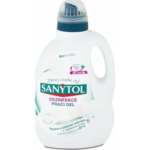 SANYTOL Dezinfekční prací gel 1650 ml