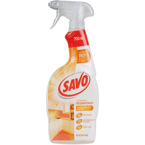 SAVO dezinfekce a čistič kuchyně 700ml