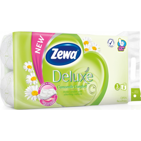 Toaletní papír ZEWA DELUXE 3 vrstvý 8ks