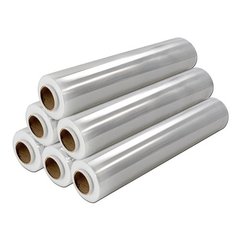 6 x Ruční stretch fólie bílá 500 mm, 23µm, 2,1 Kg, 180 metrů