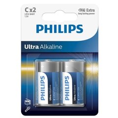 Alkalické baterie Philips Mono Cx2