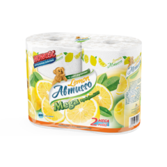 Almusso Lemon dvouvrstvá papírová utěrka 20m / 2role
