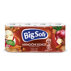 Big soft vánoční edice, toaletní papír 3 vrstvý 8 rolí