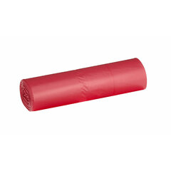 Červené pytle na odpad 120 L, 80 µm, 15 ks/role