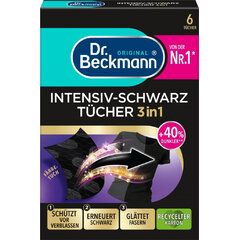Dr. Beckmann ubrousky pro obnovu černé barvy 2in1, 6 ks