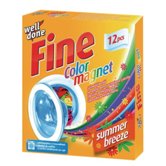 Fine Color Magnet summer breeze ubrousky pohlcující barvu (oranžové) 12 ks