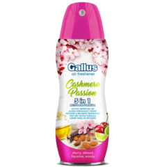 Gallus 5v1 Cashmere passion osvěžovač vzduchu ve spreji 300ml