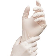 Jednorázové latexové rukavice, vel. XL, 100 ks