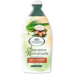 L ´Angelica sprchový gel a koupel Aloe vera e burro di karite 500ml