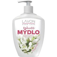 LAVON tekuté mýdlo na ruce s pumpičkou sněženka 500ml