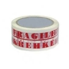 Lepicí páska křehké červená 48 mm x 60m