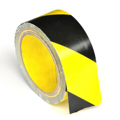 Lepicí páska výstražná ŽLUTO - ČERNÁ 50mm x 66m
