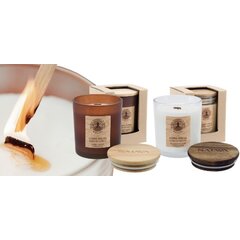 NATAVA vonná sójová svíčka s dřevěným knotem 220g