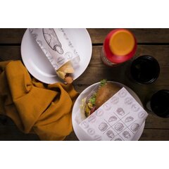 Nepromastitelné papírové sáčky na fastfood