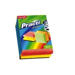 PACLAN Kuchyňská houbička Practi color