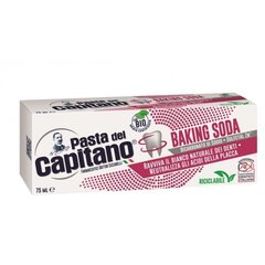 Pasta del Capitano BAKING SODA - zubní pasta s jedlou sodou bicarbonou 75 ml