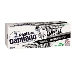 Pasta del Capitano CARBONE - zubní pasta s aktivním rostlinným uhlím 75 ml