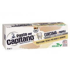 Pasta del Capitano CURCUMA & PROPOLI - zubní pasta antibakteriální s kurkumou a propolisem 75 ml