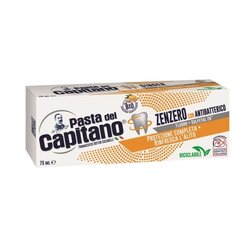 Pasta del Capitano ZENZERO CON ANTIBATTERICO - zubní pasta antibakteriální se zázvorem 75 ml