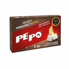 PE-PO Premium pevný podpalovač, krabička 40 podpalů