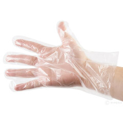 PE rukavice transparent 100 ks