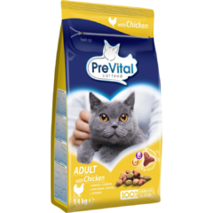 PREVITAL granule s kuřecím pro dospělé kočky 1,4 kg