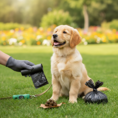 Sáčky na psí exkrementy