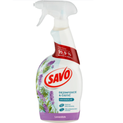 SAVO dezinfekce a univerzální čistič levandule 700ml