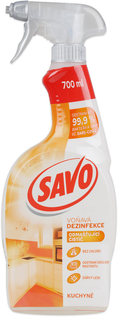 SAVO DEZINFEKCE bez chloru odmašťovač 700 ml