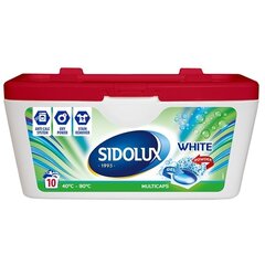 SIDOLUX MULTICAPS kapsle na praní WHITE 10 ks