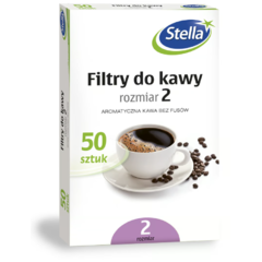Stella kávové filtry velikost 1x2, 50ks