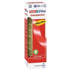 TESA lepicí páska transparent 15 mm x 33 bm - balení obsahuje 10 ks