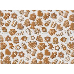 Vánoční papír 70x100 cm perníčky