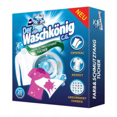 Waschkönig ubrousky na praní pohlcující barvu 20ks