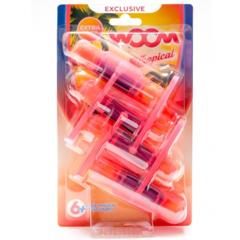 WOOM WC barvící block Tropical 4 ks